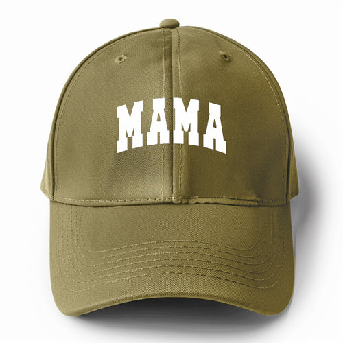 Mama Solid Color Baseball Cap