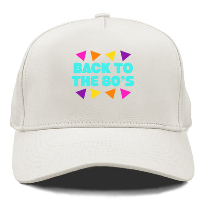 Retro 80s Back To The 80s Hat