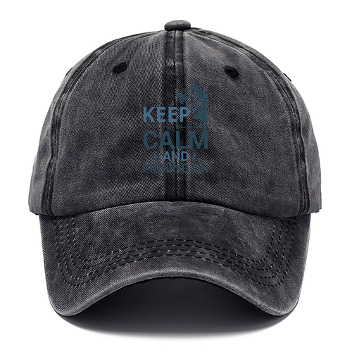 Keep Calm And Fishing On Classic Cap