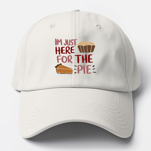 Here For The Pie Baseball Cap