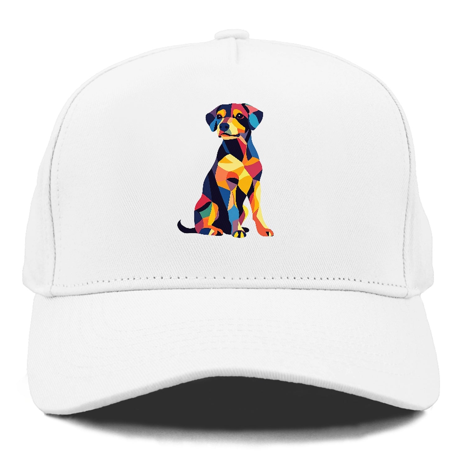 Abstract Elegance Colorful Dog Hat