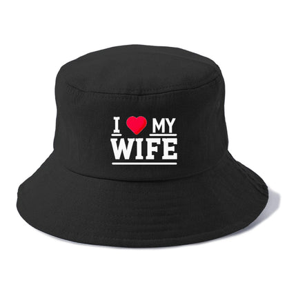 i love my wife Hat