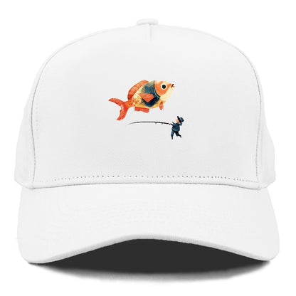 Big Catch  Man and Fish Hat