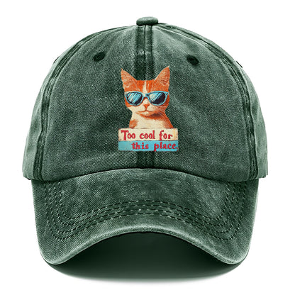 Cool Cat with Sunglasses Hat