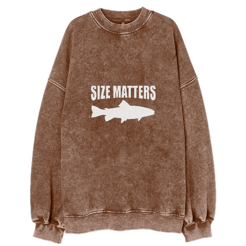 size matters fishing Hat