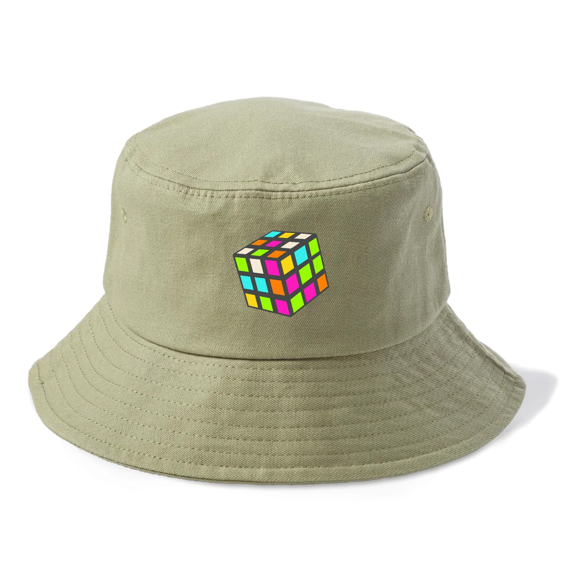 Retro 80s Rubik's Cube Hat