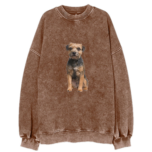 Border Terrier Vintage Sweatshirt