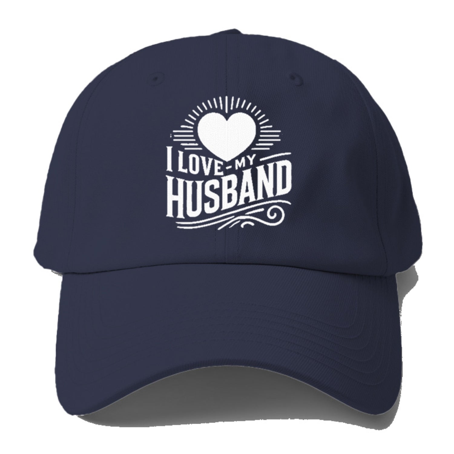 i love my husband Hat