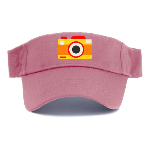 Retro 80s Camera Yellow Visor