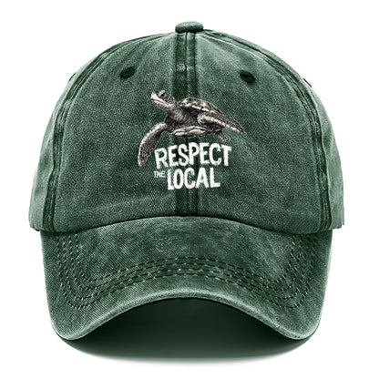 respect the local  Hat