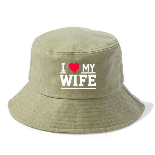 i love my wife Hat