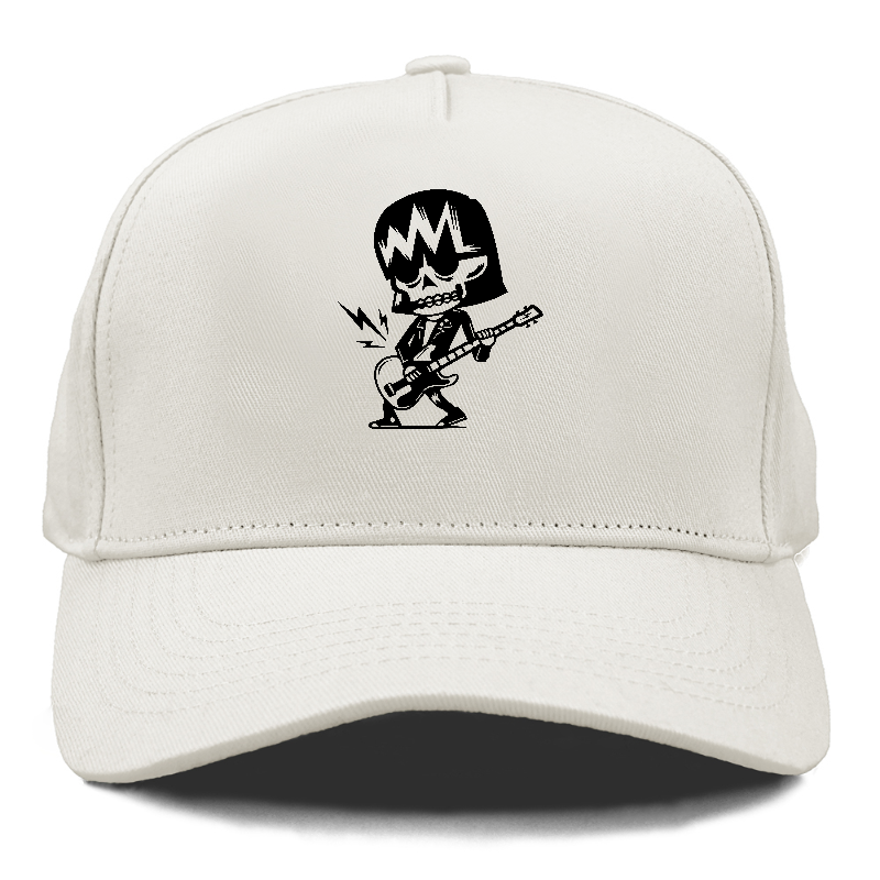 Skeleton Rock Guitar Hat