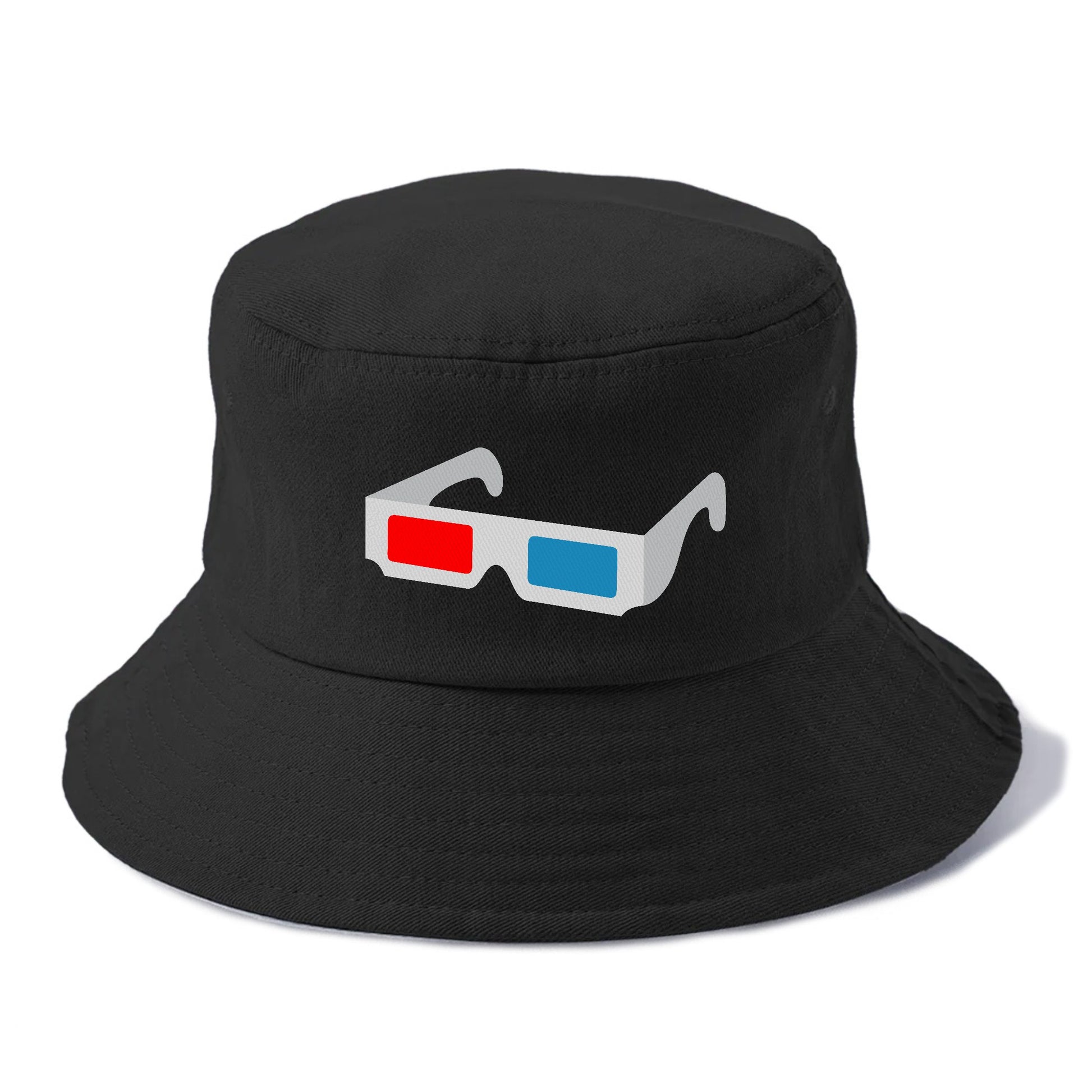 Retro 80s 3D Glasses Hat