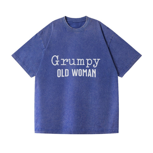 Grumpy Old Woman Vintage T-shirt