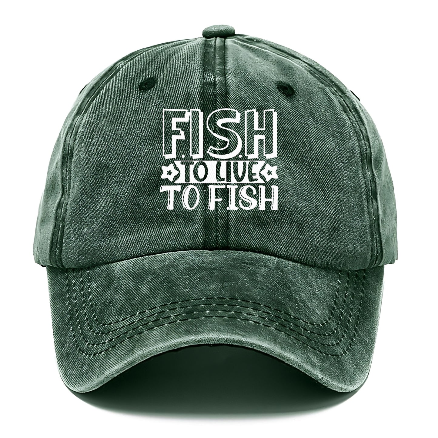 fish to live to fish Hat