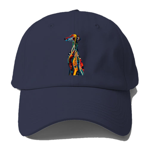 Vibrant Canine Elegance Baseball Cap For Big Heads