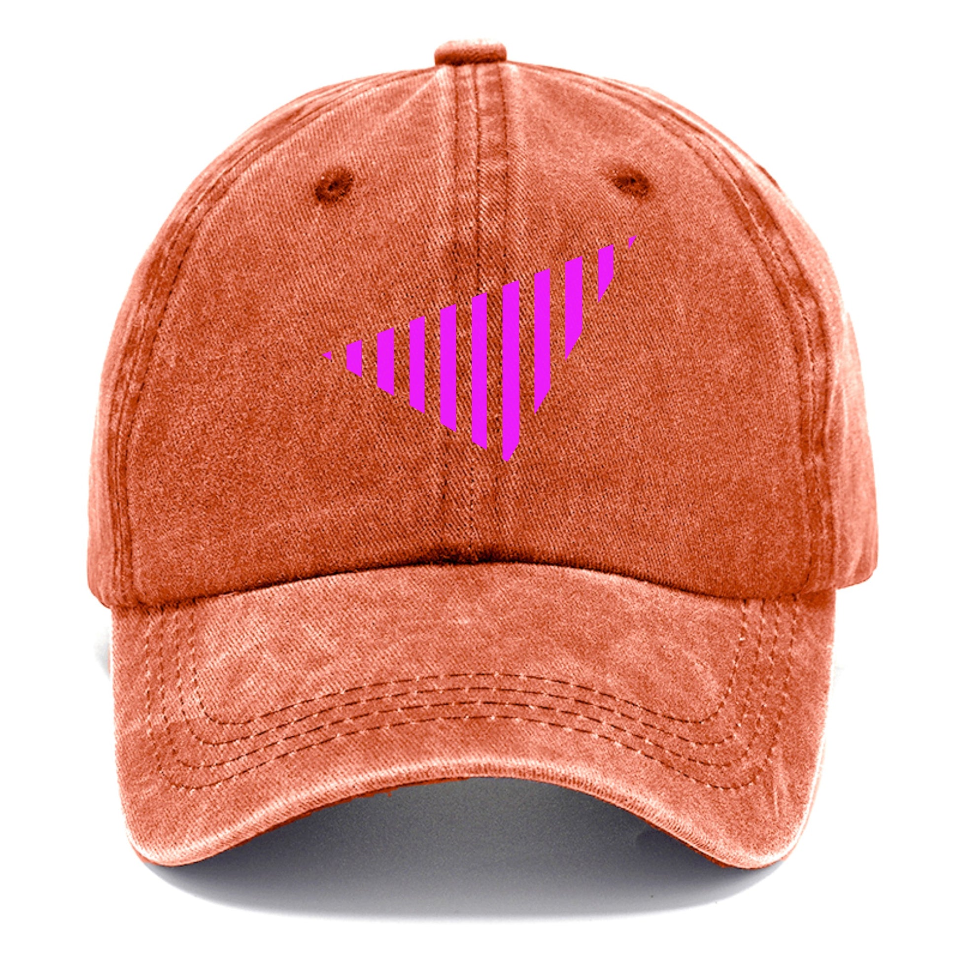 Retro 80s Triangle Purple Hat