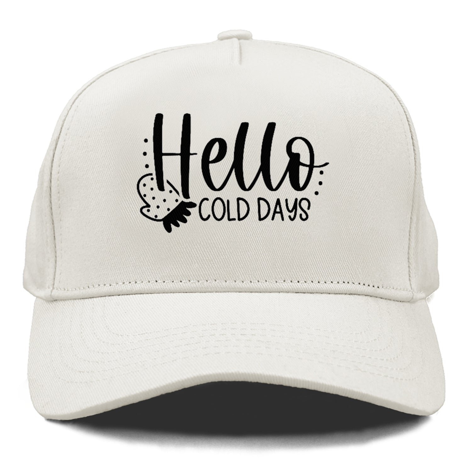 hello cold days Hat