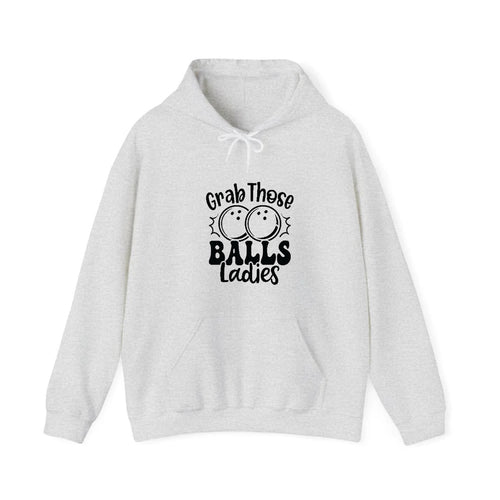 Empowerment On The Lanes: Strike With Confidence In Bowling Ball Beauty Hooded Sweatshirt