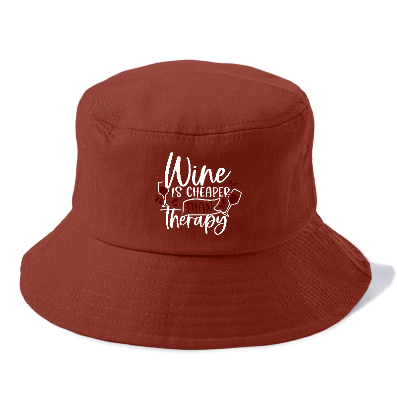 wine is cheaper than therapy Hat