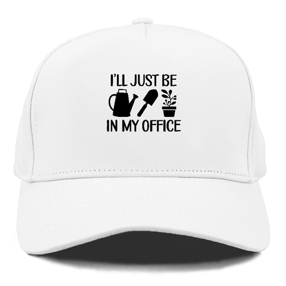 i'll just be in my office Hat