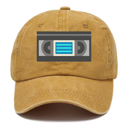 Retro 80s VHS Tape Blue Hat