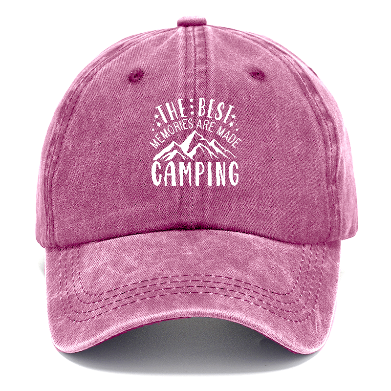 The Best Memories Are Made Camping Hat