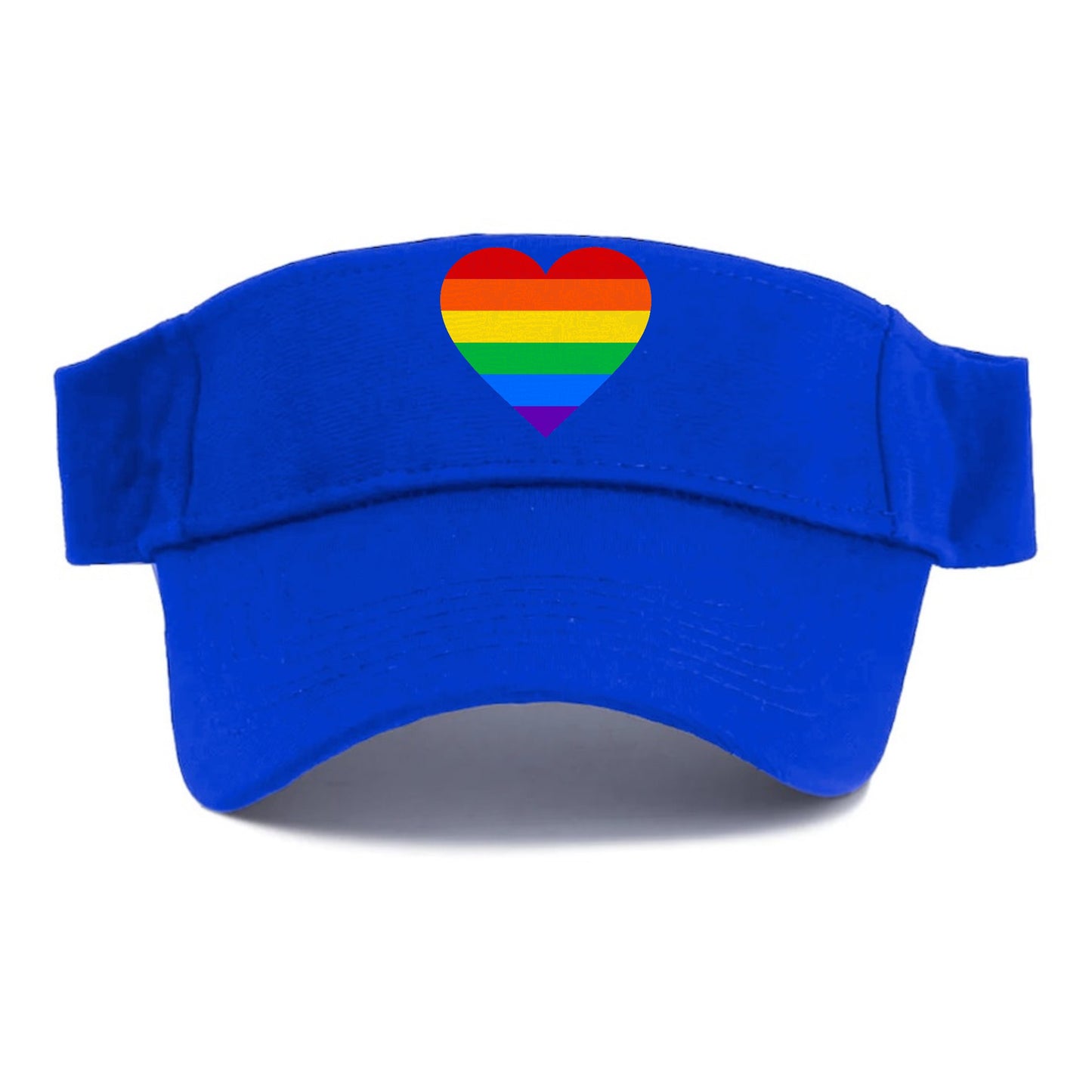 raindow heart Hat