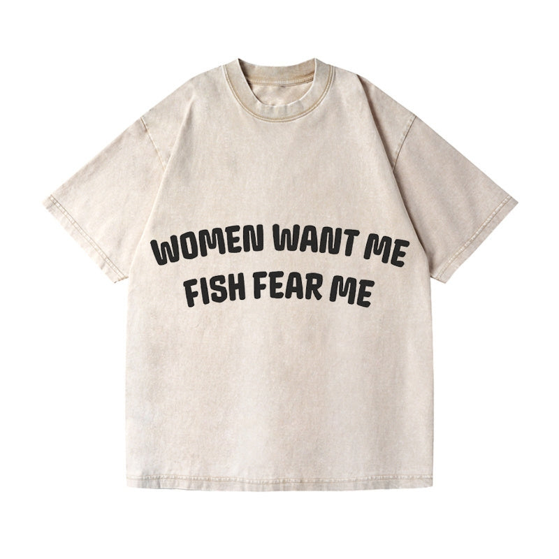 women want me fish fear me Hat