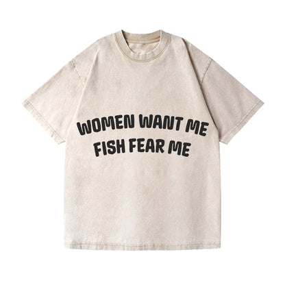 women want me fish fear me Hat