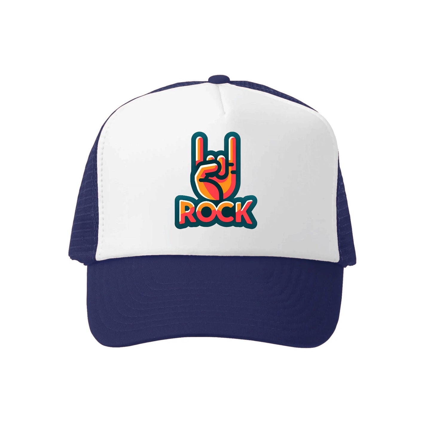 hand horn rock 3 Hat