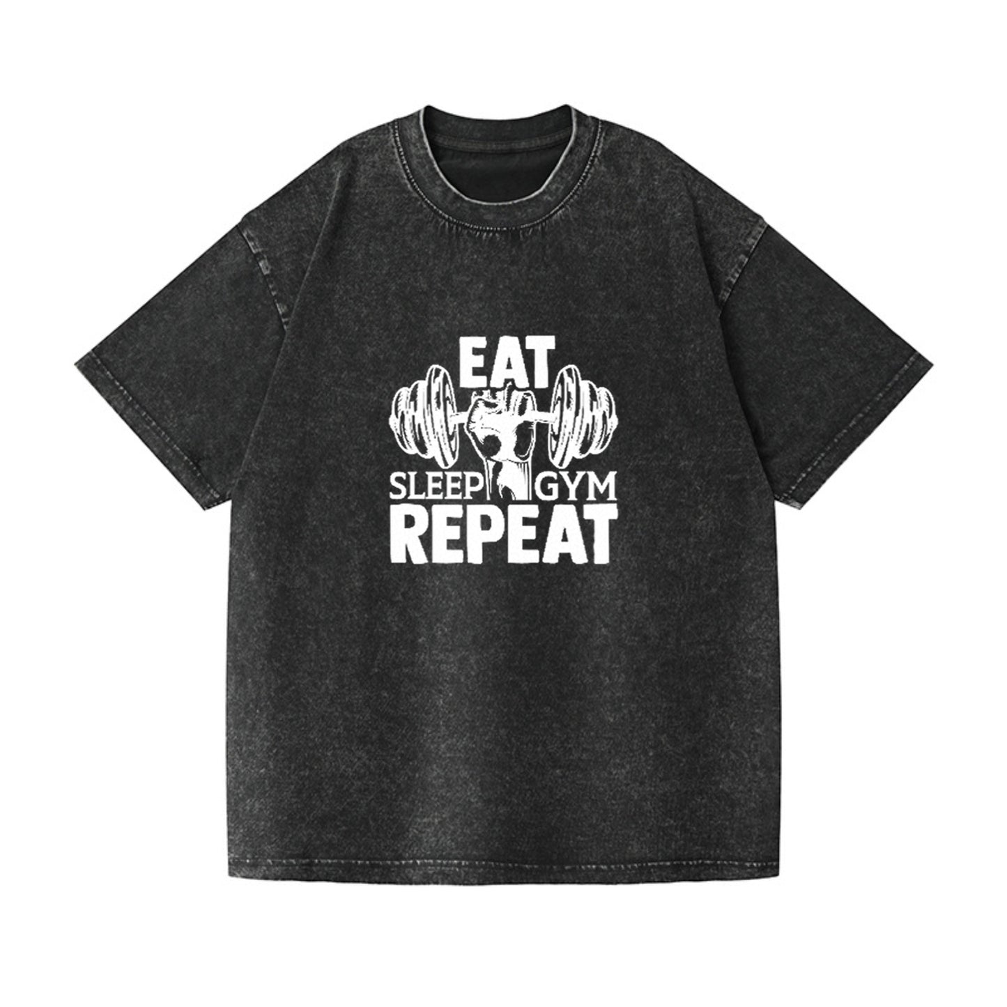 eat sleep gym repeat Hat