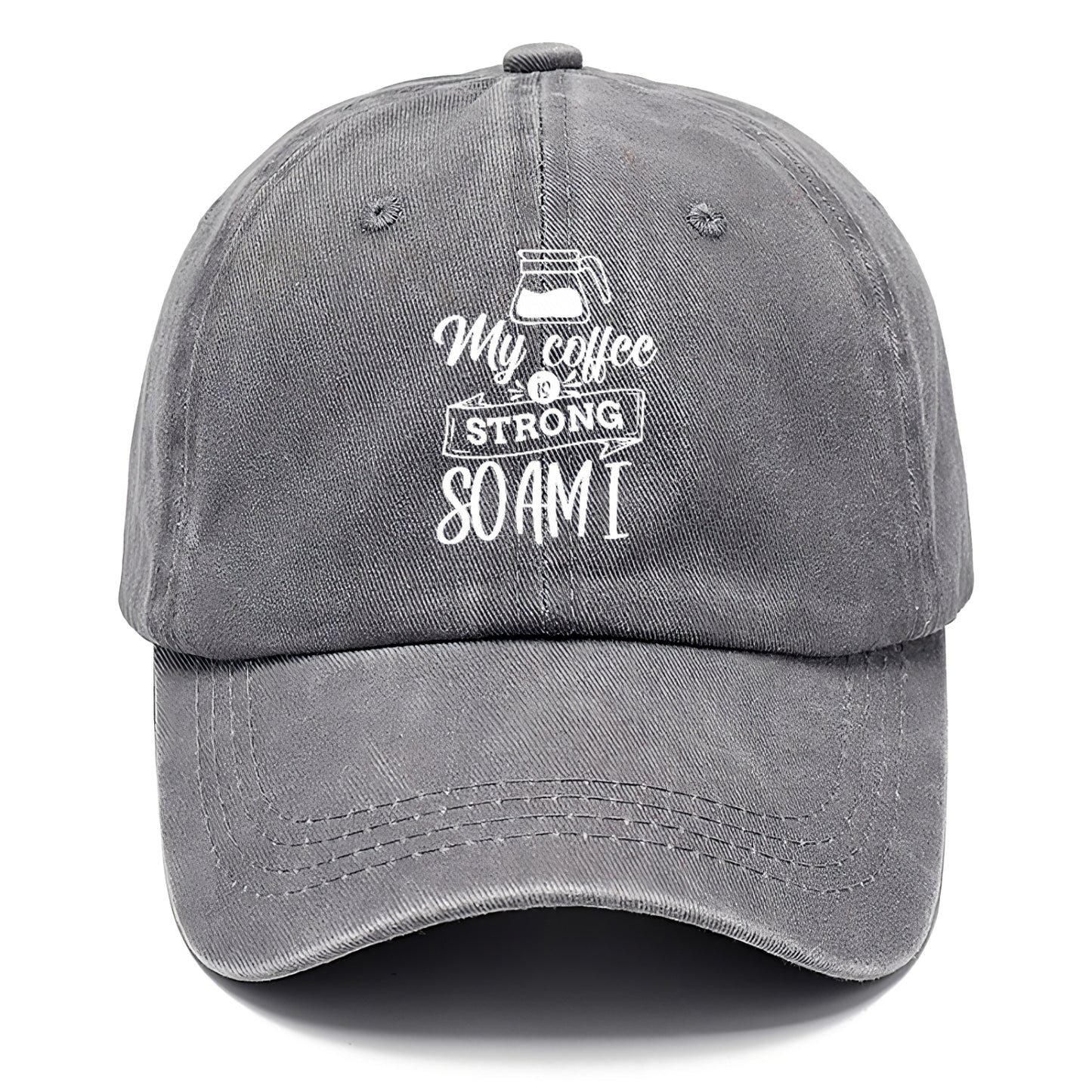 Caffeine Queen: Empowered by Strong Coffee Vibes Hat