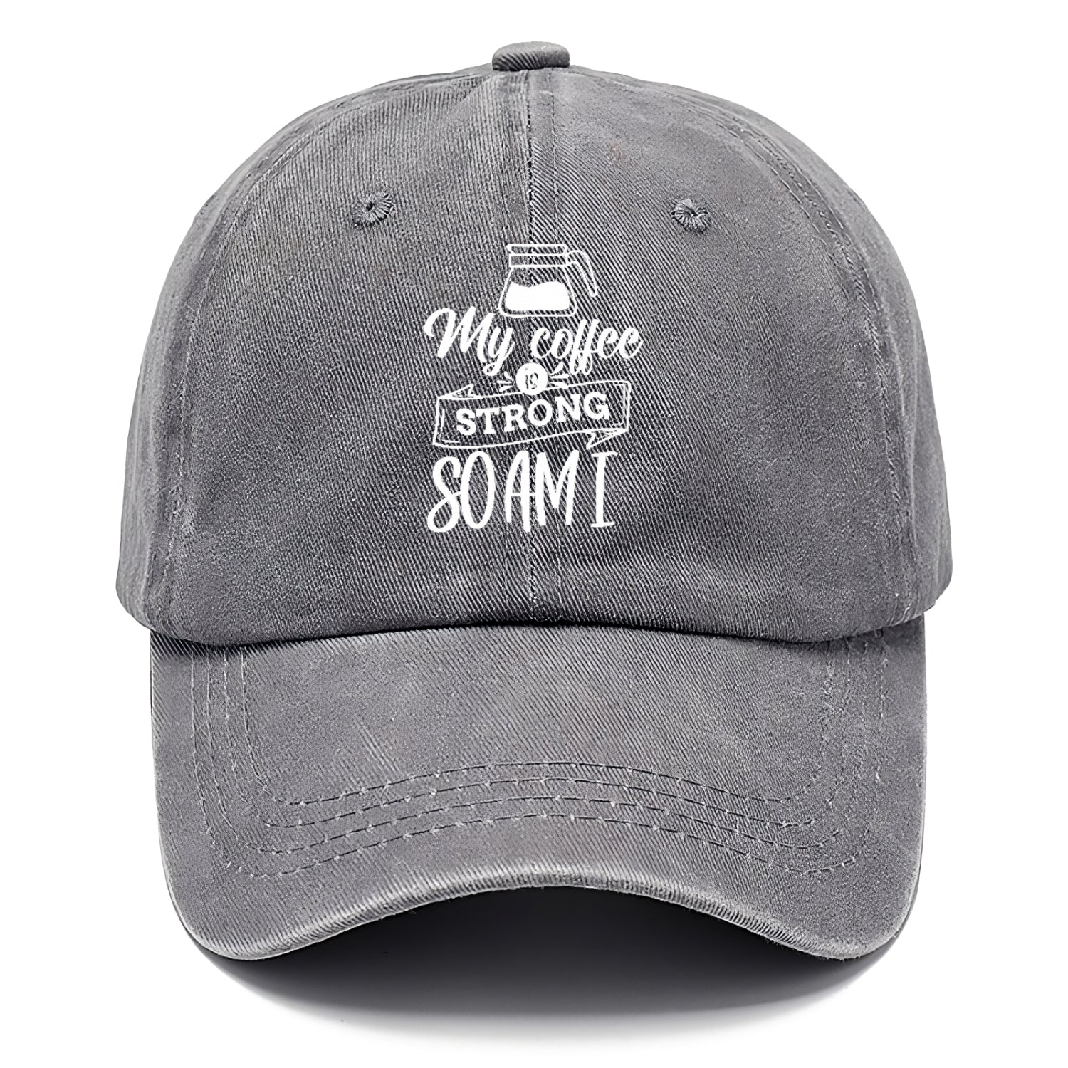 Caffeine Queen: Empowered by Strong Coffee Vibes Hat