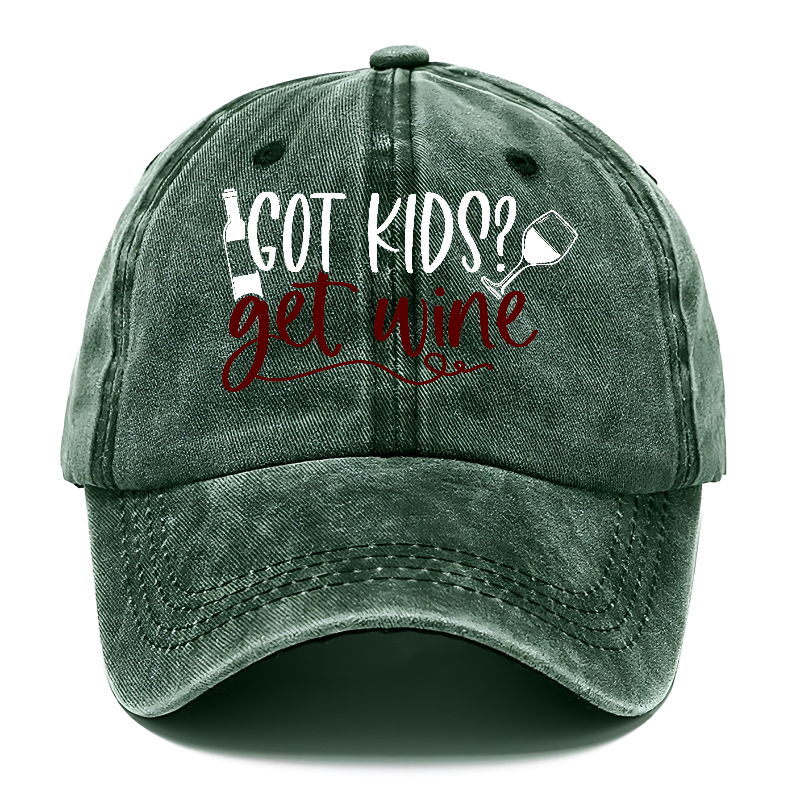 got kids? get wine Hat