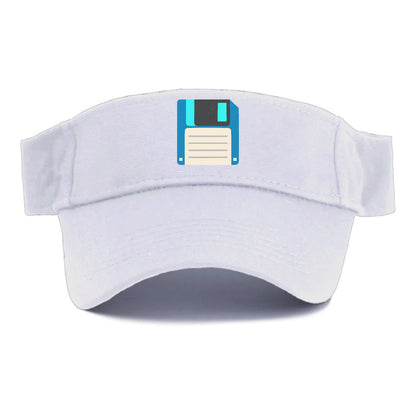 Retro 80s Floppy Disk Blue Hat