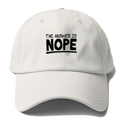 the answer is nope Hat