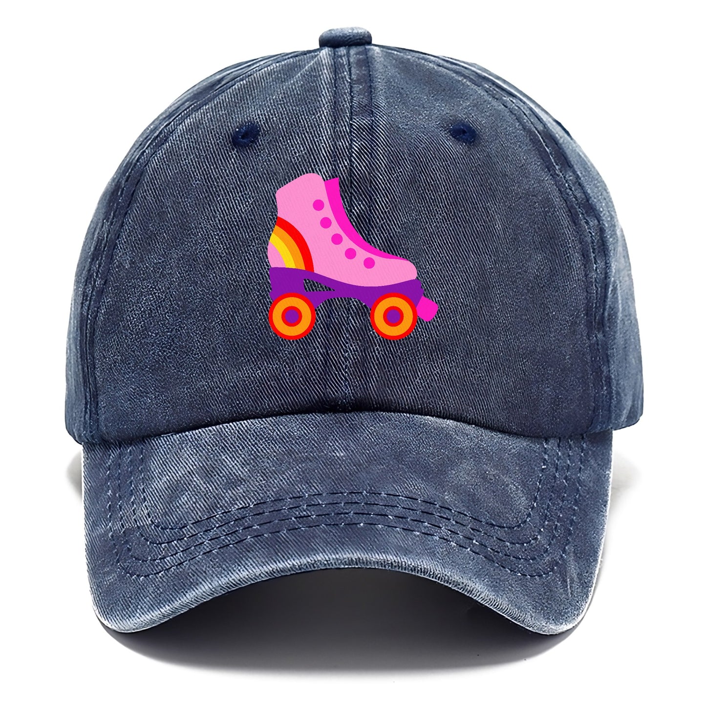 Retro 80s Roller Skate Pink Hat