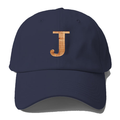 Letter J Baseball Cap For Big Heads