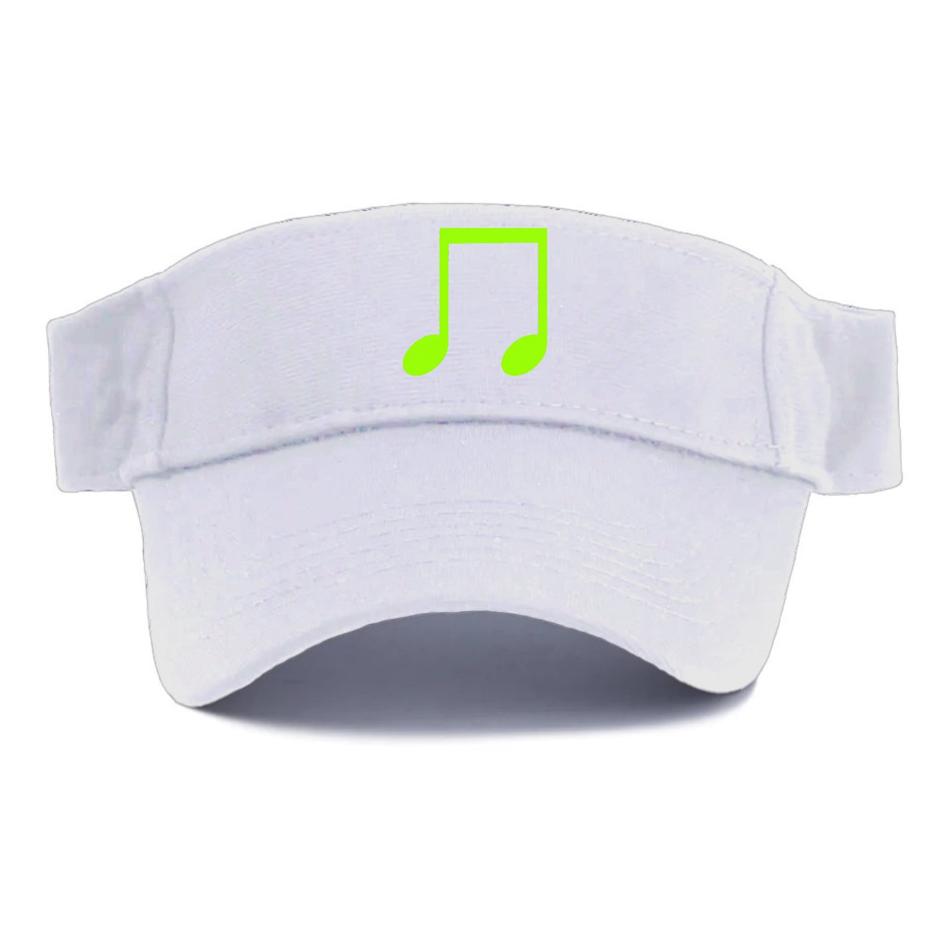 Retro 80s Music Note Green Hat