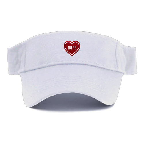 Nope Heart Visor