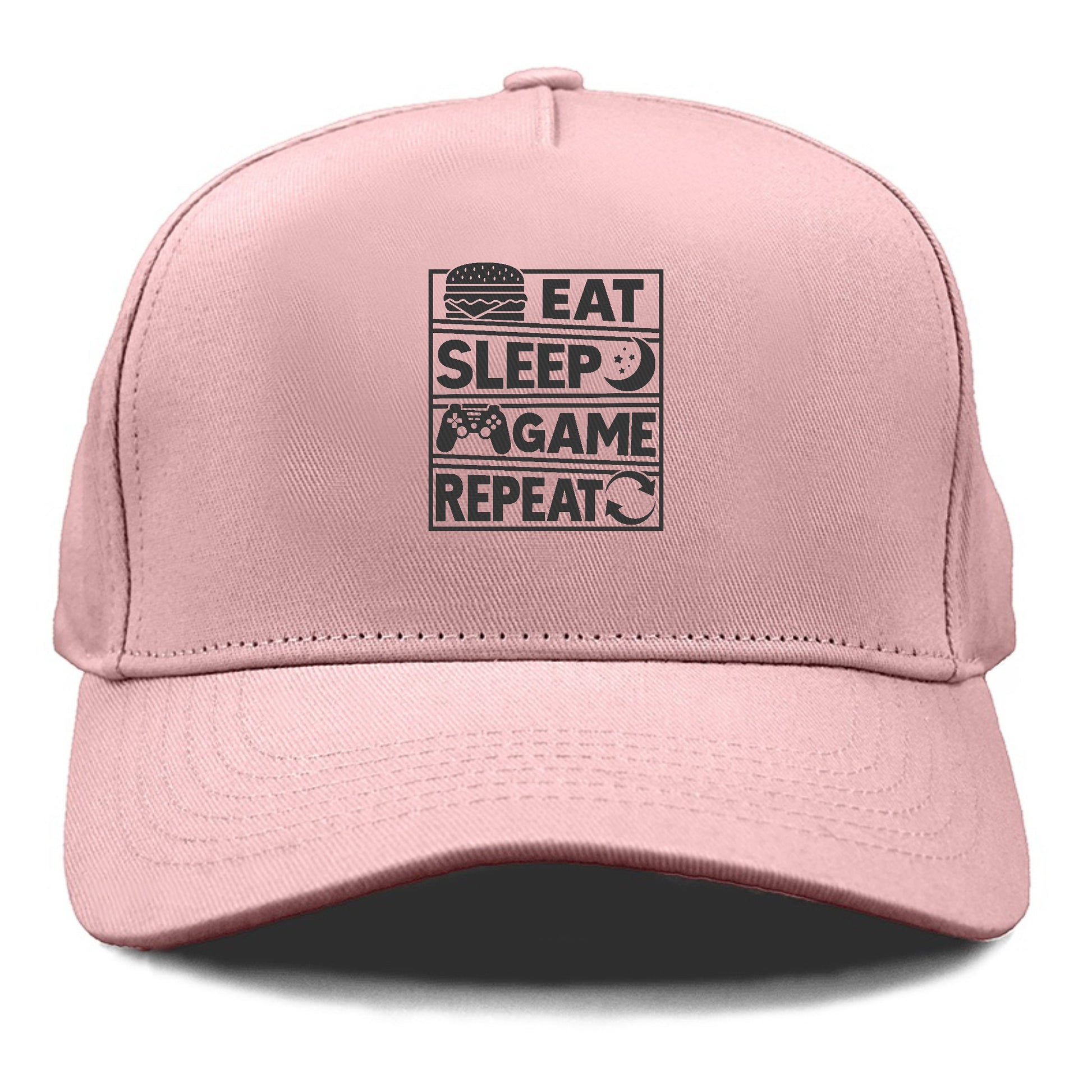 Eat Sleep Game Repeat Hat