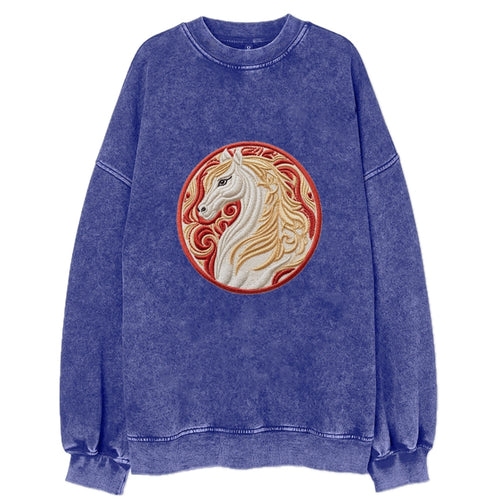 Lucky Horse Vintage Sweatshirt