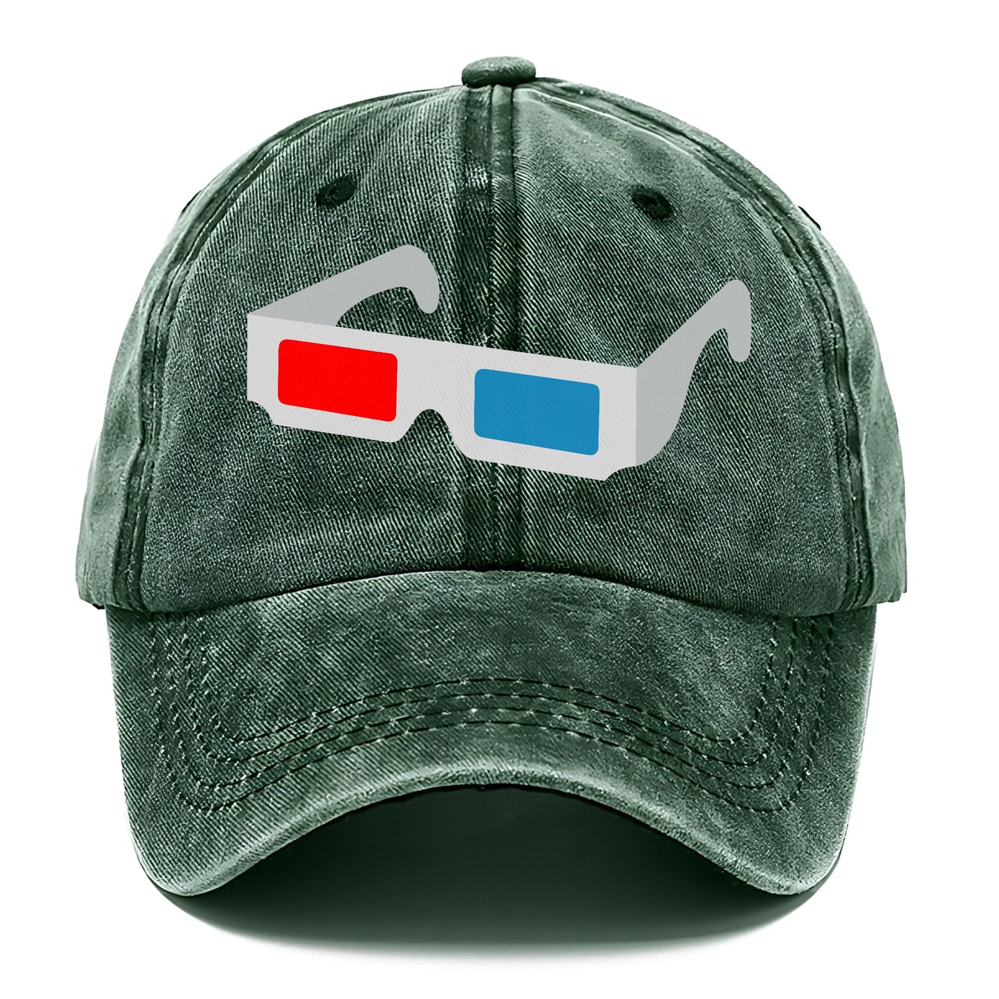 Retro 80s 3D Glasses Hat