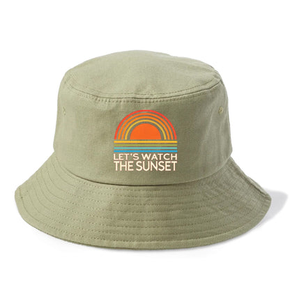 let's watch the sunset! Hat