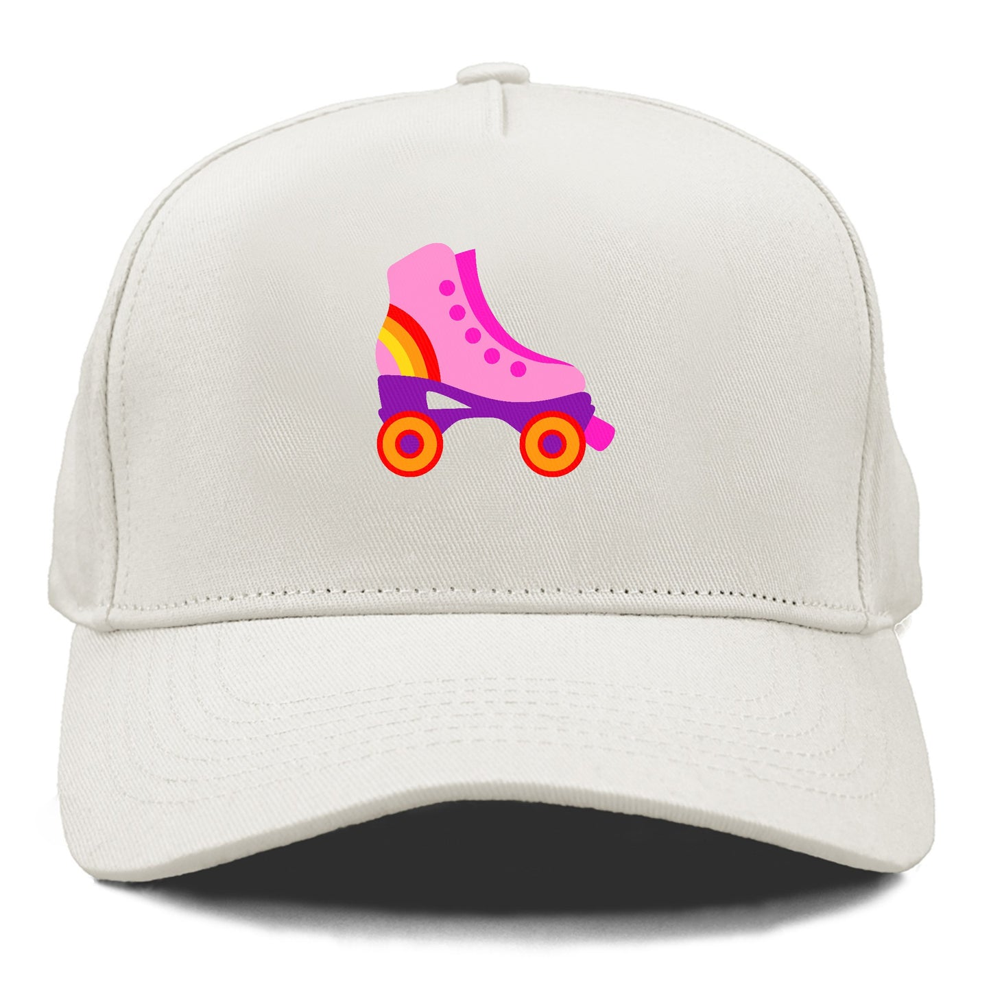 Retro 80s Roller Skate Pink Hat