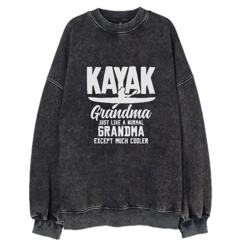 kayak grandma just like a normal grandma except much cooler! Hat