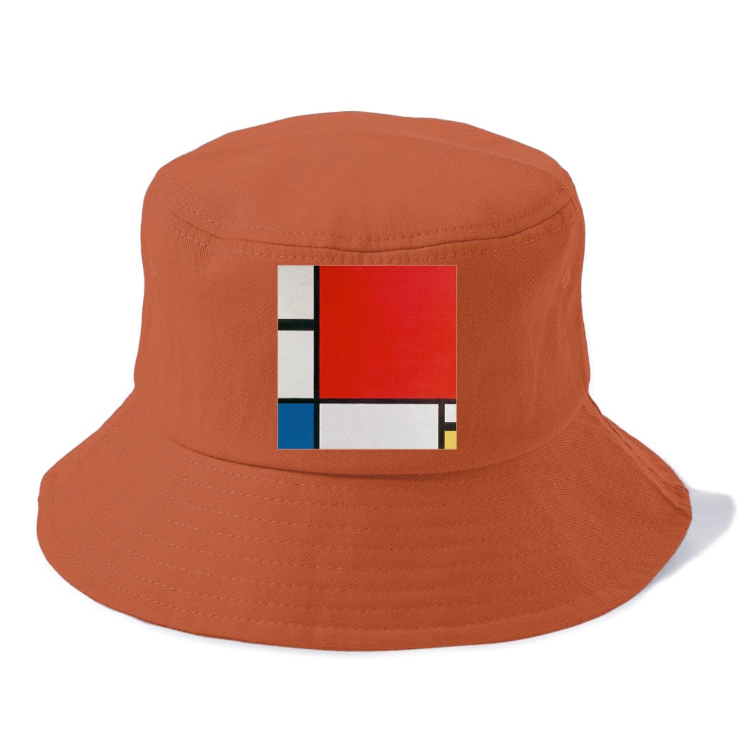 Composition with Red Blue and Yellow Hat