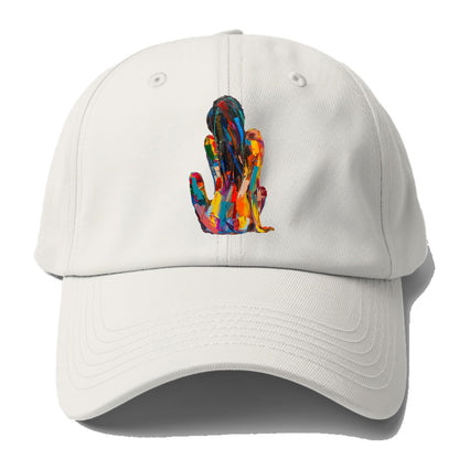 Vibrant Reflection Abstract Beauty Hat