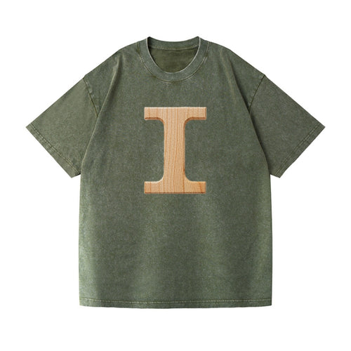 Letter I Vintage T-shirt